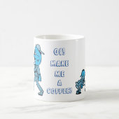Pushstuhl Baby. Kaffeetasse (Mittel)