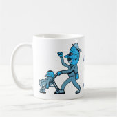 Pushstuhl Baby. Kaffeetasse (Links)