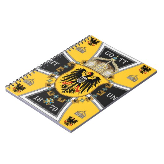 Pussia Keiser Flag Notizblock (Linke Seite)