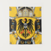 Pussia Keiser Flag Wandteppich (Vorderseite)