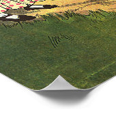 Pussy-cat Wo bist du gewesen? Mutter Goose Rhyme Poster (Ecke)