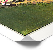 Pussy-cat Wo bist du gewesen? Mutter Goose Rhyme Poster (Ecke)