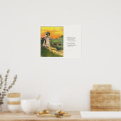 Pussy-cat Wo bist du gewesen? Mutter Goose Rhyme Poster (Küche)