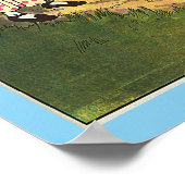 Pussy-cat Wo bist du gewesen? Mutter Goose Rhyme Poster (Ecke)