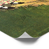 Pussy-cat Wo bist du gewesen? Mutter Goose Rhyme Poster (Ecke)