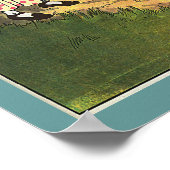 Pussy-cat Wo bist du gewesen? Mutter Goose Rhyme Poster (Ecke)