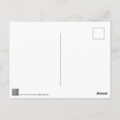 Pussy-cat Wo bist du gewesen? Mutter Goose Rhyme Postkarte (Rückseite)