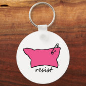 Pussy Hat Resist Schlüsselanhänger (Vorderseite)