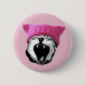 Pussy-Hut Knopf Button (Vorderseite)