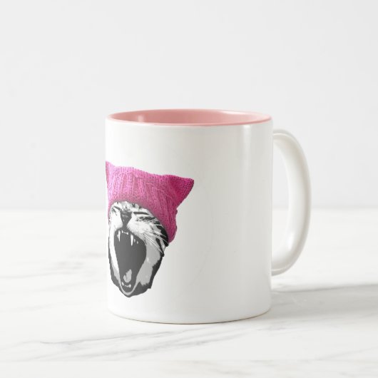 Pussy-Hut Tasse (VorderseiteRechts)