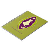 Pussy Kat Goddess Yoni Journal Notizblock (Linke Seite)