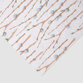 Pussy Willow Farbflorentepapier Seidenpapier (Ausschnitt)