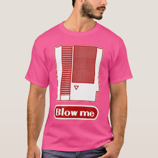 Puste mir Retro-1980er 8bit-Heimvideospiel Schmutz T-Shirt