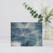 Pusteblum Postkarte (Stehend Vorderseite)