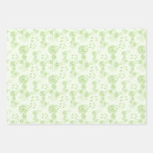 Pusteblume mit Tölter 3 Farben Geschenkpapier Set (Vorderseite)