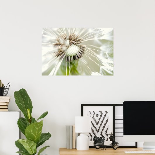 Pusteblume Poster (Heimbüro)