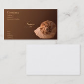 Pustel verlassene Drehung Visitenkarte (Vorne/Hinten)