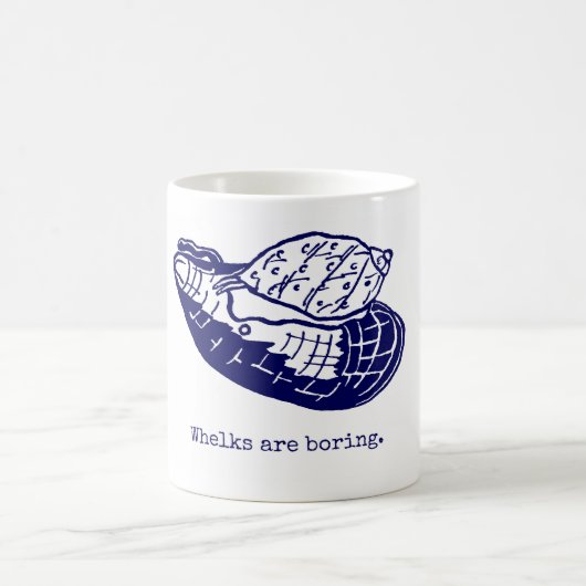 Pusteln bohren Tassenmarine Kaffeetasse (Mittel)