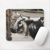 Pustertal-Kuh Mousepad (Mit Mouse)