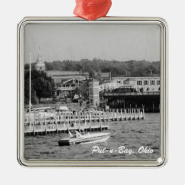 Put-in-Bay, Ohio-Foto-Ornament Ornament Aus Metall