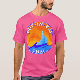 Put in Bay Ohio Lake Erie Middle Bass Island Saili T-Shirt