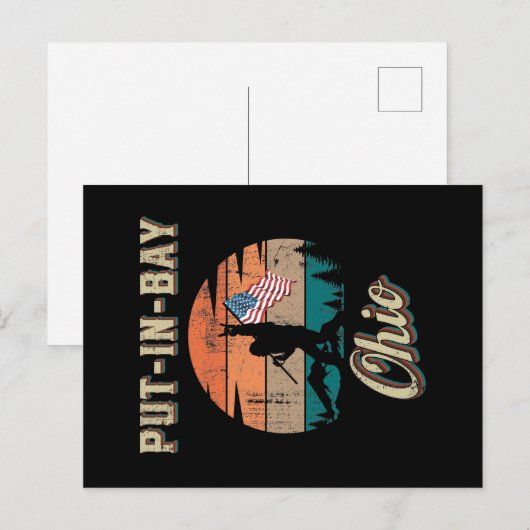 Put-in-Bay Ohio Postkarte (Vorne/Hinten)