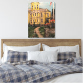 "Put-in-Bay Winery" von Willowcatdesigns Leinwanddruck (Insitu (Schlafzimmer))