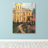 "Put-in-Bay Winery" von Willowcatdesigns Leinwanddruck (Insitu (Holzboden))