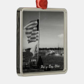Put-n-Bay, Ohio American Flag Boat Ornament (Rechts)