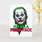 Put on a Happy Face Karte (Gelbe Blume)
