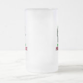 Put on a Happy Face Mattglas Bierglas (Mittel)