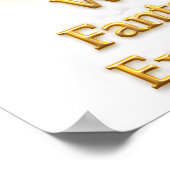 Put the all well done, fantastic work, excellent s poster (Ecke)