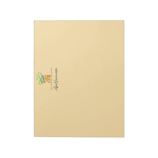 Put Your Logo Here  Notizblock (Rotiert)