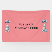 PUT YOUR MESSAGE HERE... BANNER (Horizontal)