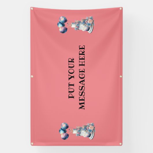 PUT YOUR MESSAGE HERE... BANNER (Vertikal)