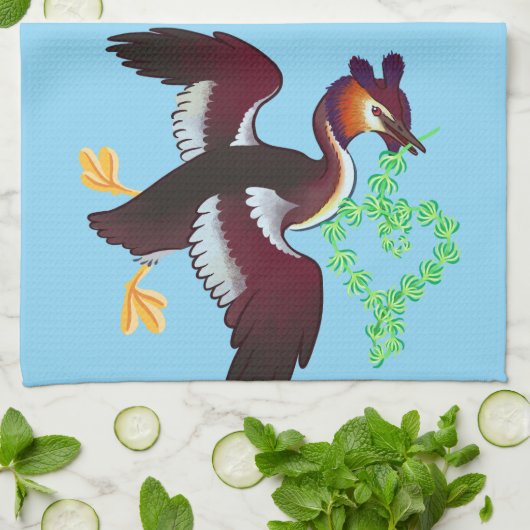 Puteketeke Lieben Sie! Geschirrtuch (Gefaltet)