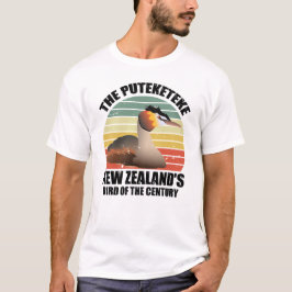 Puteketeke New Zealand's Bird  T-Shirt