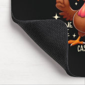Puten-Gravy-Bohnen Und Brötchen Cerole Lustiger Da Mousepad (Ecke)