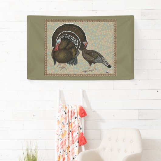 Puten Standard Bronze Portrait Banner (Insitu)