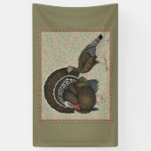 Puten Standard Bronze Portrait Banner (Vertikal)