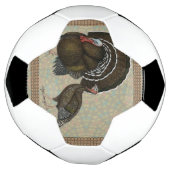Puten Standard Bronze Portrait Fußball (Gedreht)