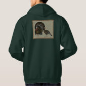 Puten Standard Bronze Portrait Hoodie (Rückseite)