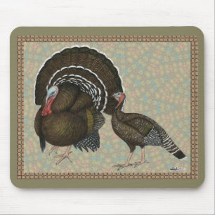 Puten Standard Bronze Portrait Mousepad