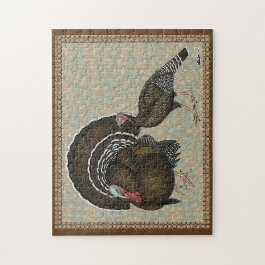 Puten Standard Bronze Portrait Puzzle (Vertikal)