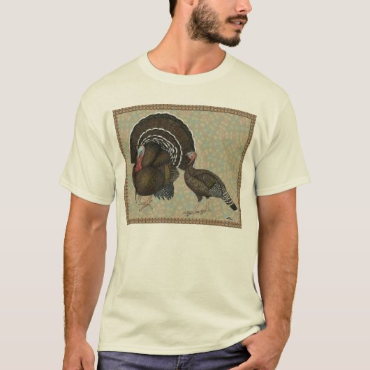 Puten Standard Bronze Portrait T-Shirt (Vorderseite)