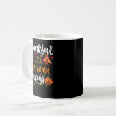 Putenputen der ersten Klasse Erntedank Lehrer der  Kaffeetasse (Vorderseite Links)