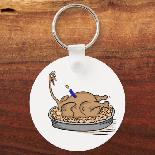 Putenschwanz-Schlüsselanhänger Schlüsselanhänger (Vorderseite)