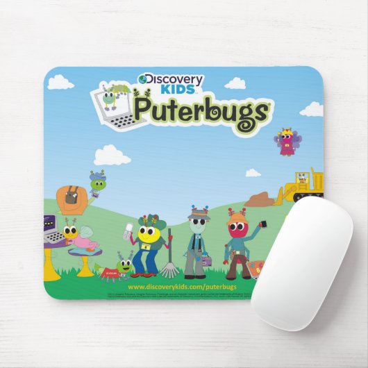 Puterbugs Mousepad (Mit Mouse)