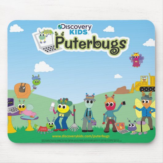 Puterbugs Mousepad (Vorne)