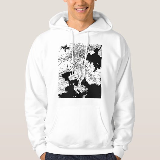 Putian China City Map Hoodie (Vorderseite)